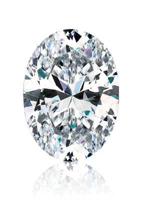 Oval diamond shape