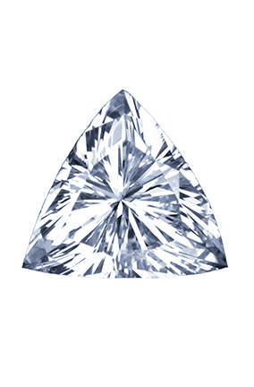 Trillion diamond shape
